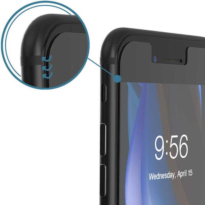 Actual product image Zagg InvisibleShield Glass Elite+ Apple (e) (1 Piece, Apple iPhone 6, Apple iPhone 7, Apple iPhone SE, Apple iPhone 6s, Apple iPhone 8)