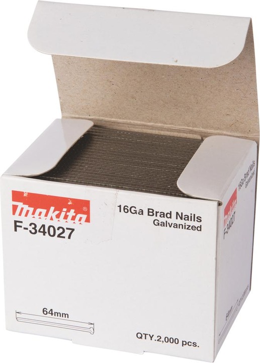 Immagine prodotto Makita BRAD 16GA 1.6X64MM 2000PC