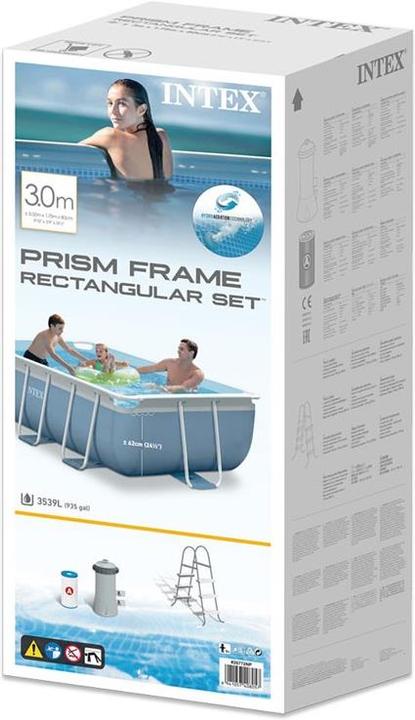 Produktbild Intex Prism Frame Rectangular Pool Set (300 x 175 x 80 cm)