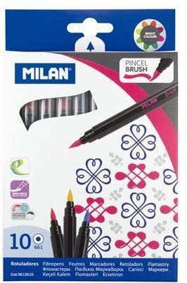 PINCEL BRUSH felt tip pens, 10 colours (10 x)