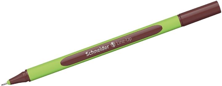 Produktbild Schneider Fineliner Line-Up - Dunkelbraun (Braun, 10x)