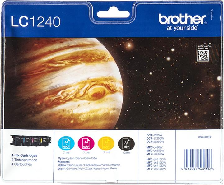 Image du produit Brother LC-1240VALBP Value Pack (M, C, Y, CF)