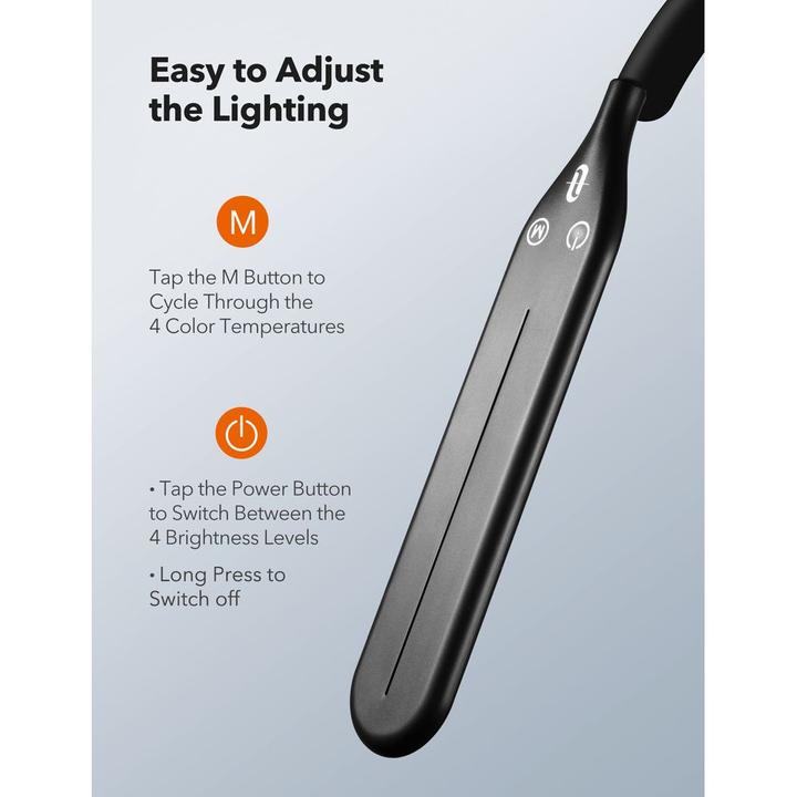 Produktbild Taotronics TT-DL072 Stehlampe weiss 10 W (500 lm)