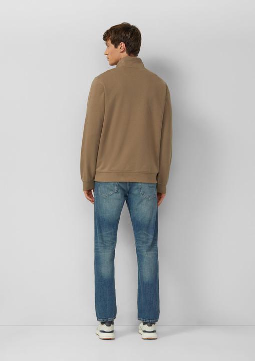 Image du produit s.Oliver Sweatshirt Sweatshirt mit Eingrifftaschen und Label-Patch (L, S)