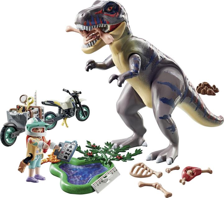 Immagine prodotto Playmobil Ricerca di tracce di T-Rex (71524, Playmobil Dinos)