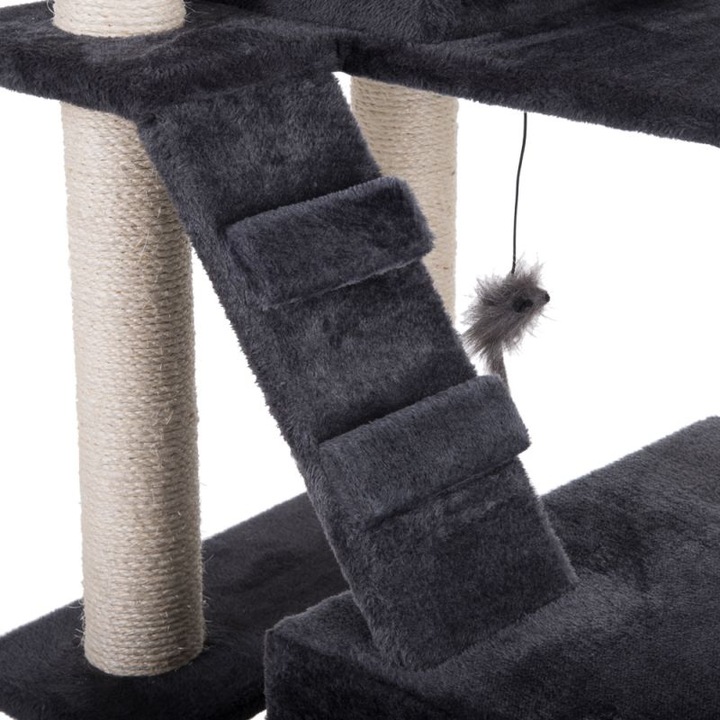 Actual product image zooplus Cat Tree Rapunzel (Dark grey)