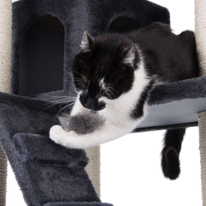 Actual product image zooplus Cat Tree Rapunzel (Dark grey)