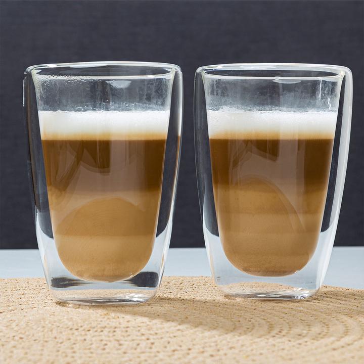 Actual product image Fs-Star Latte Macchiato Glass Set of 2 Double Walled (400 ml, 2 x)
