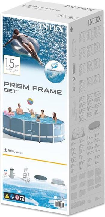 Produktbild Intex Prism Frame Pool Set (Ø 457 x 122 cm)