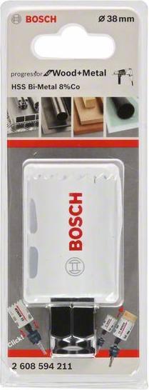Actual product image Bosch Professional Zubehör Saw ring HSS-Co Bi-metal SDS-Click (40 mm)
