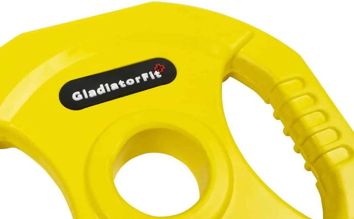 Actual product image Gladiatorfit Weight disc with handles (1 x 1.25 kg)