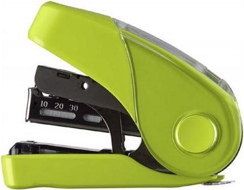 Image du produit Max Agrafeuse HD-10FL3K/LG vert clair, agrafeuse plate Clinch (25 feuilles)