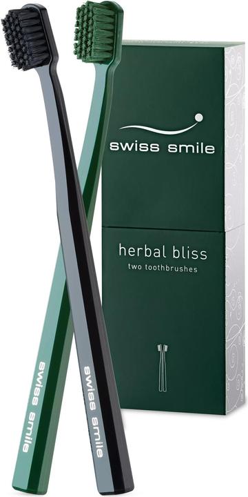 Swiss Smile herbal bliss - Sensitive Soft Toothbrushes (Soft, 2 x)