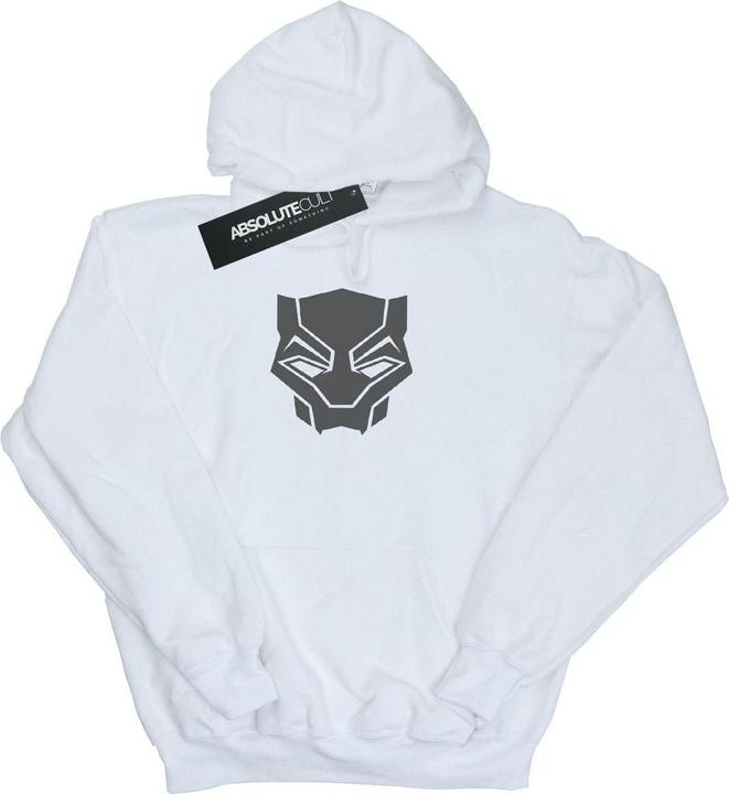 Produktbild Jungen Schwarzer Panther Schwarz auf Schwarz Hoodie (128)