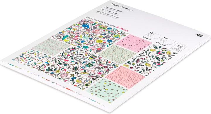 Image du produit Paper Poetry Bloc de papier à motifs (A4)