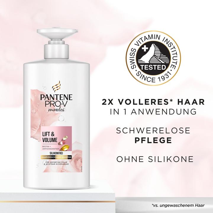 Immagine prodotto Pantene Sollevamento e volume (500 ml, Shampoo liquido)