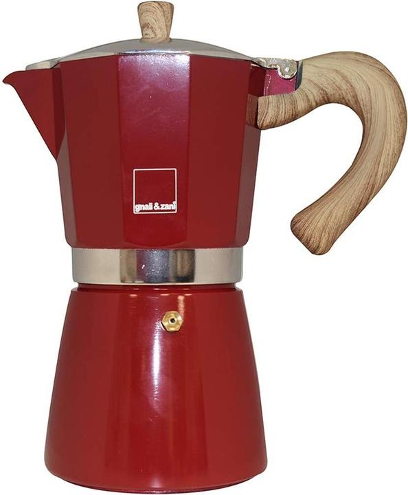 Produktbild Profino Venezia - Espressokocher, rot, 6 Tassen (6 T.)