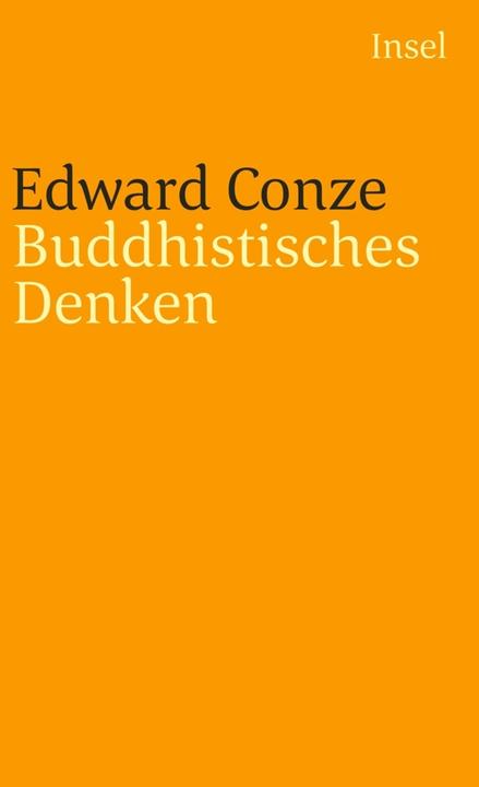 Produktbild Buddhistisches Denken (Deutsch, Edward Conze, 2007)