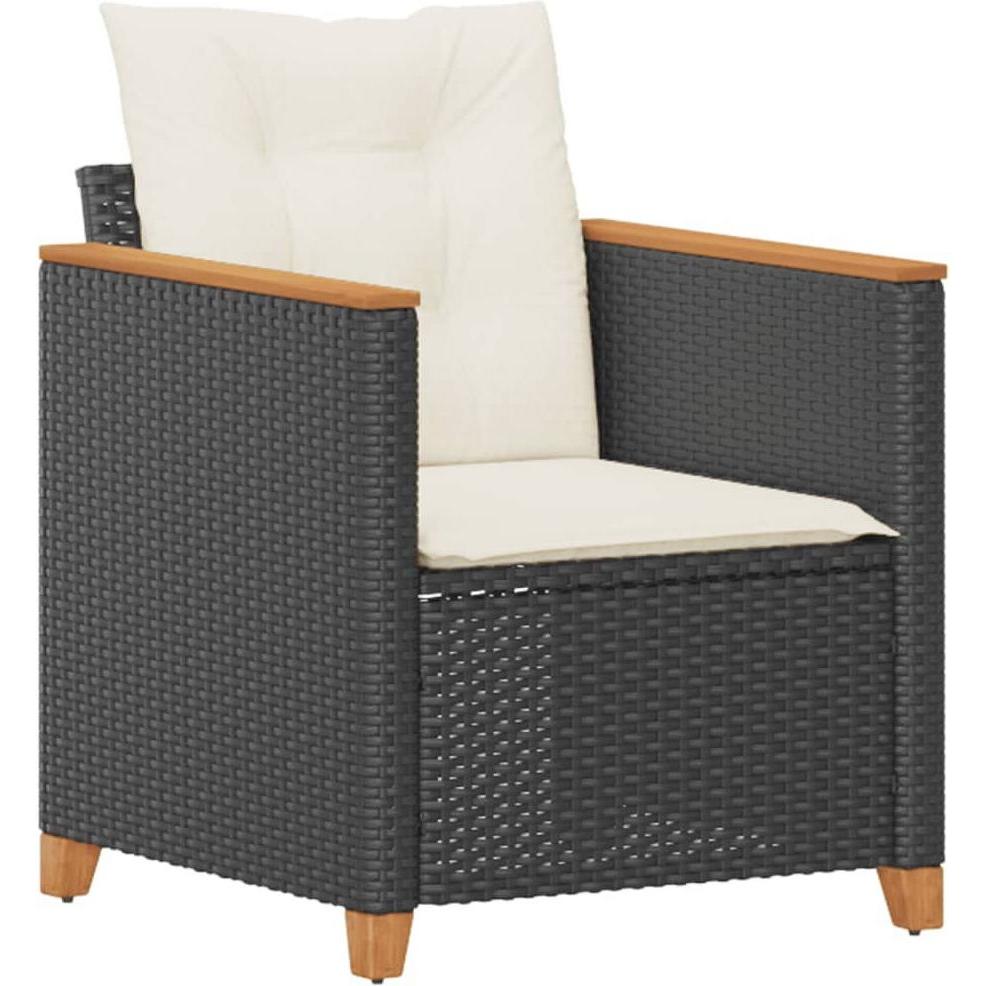 Thumbnail - VidaXL, Gartenstühle, 10-tlg. Garten-Lounge-Set mit Kissen