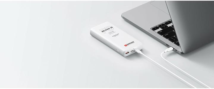 Image du produit Peter Jäckel SKROSS Banque d'alimentation RELOAD 20000 100W PD Blanc (20000 mAh, 100 W, 74 Wh)