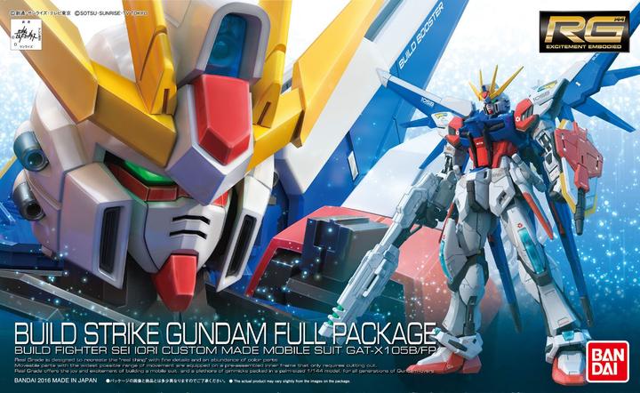 Bandai Gundam: Real Grade - Build Strike Gundam Full Package 1:144 Model Kit