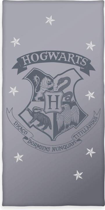 Herding Harry Potter Velours-Handtuch Grau 70 x 140 cm (70 x 140 cm)