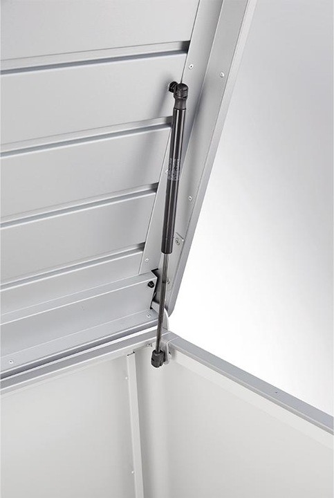 Actual product image Biohort LeisureBox 200, silver metallic