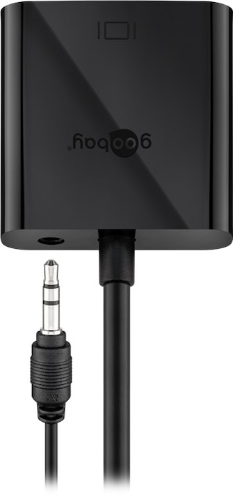 Actual product image Goobay HDMI (Typ A) — VGA (HDMI, Audio, 15 cm)
