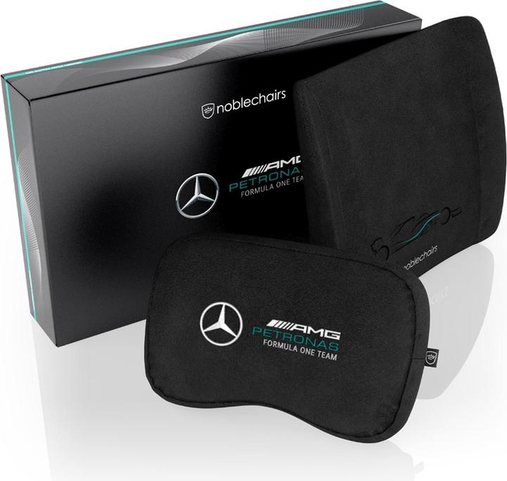 noblechairs Geheugenschuim kussenset - Mercedes-AMG Petronas Formule 1 Team Editie