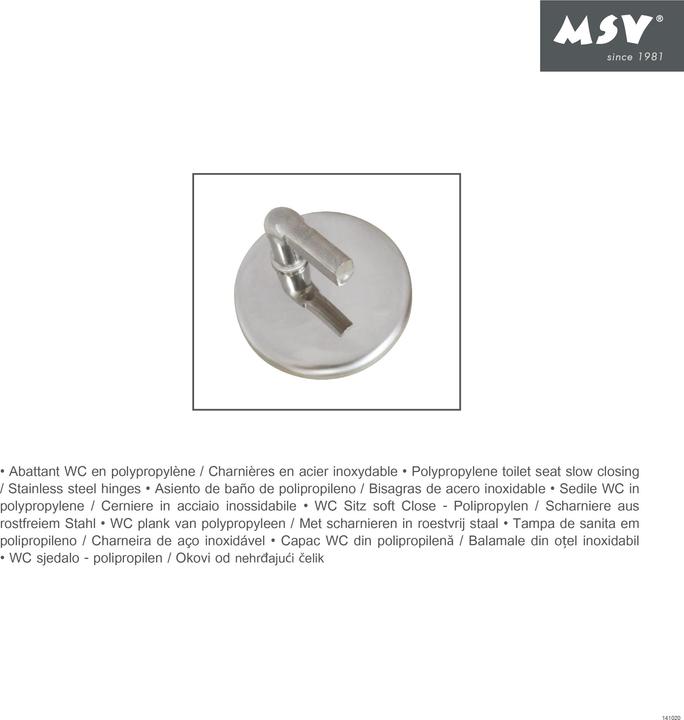 Actual product image MSV Rebecca