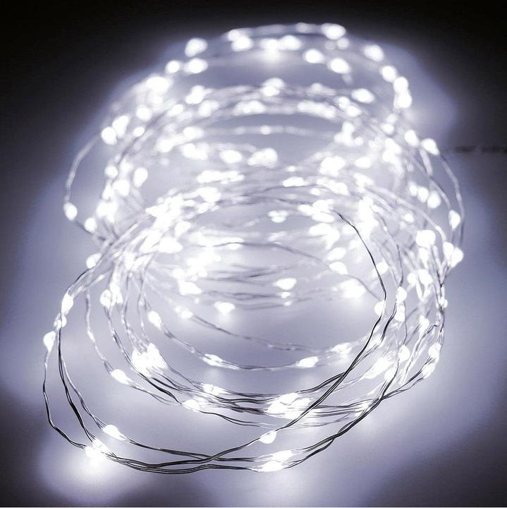 Produktbild Lumineo LED-Lichterkette Silberfarben 5 m 12 m 14 m (14 m)