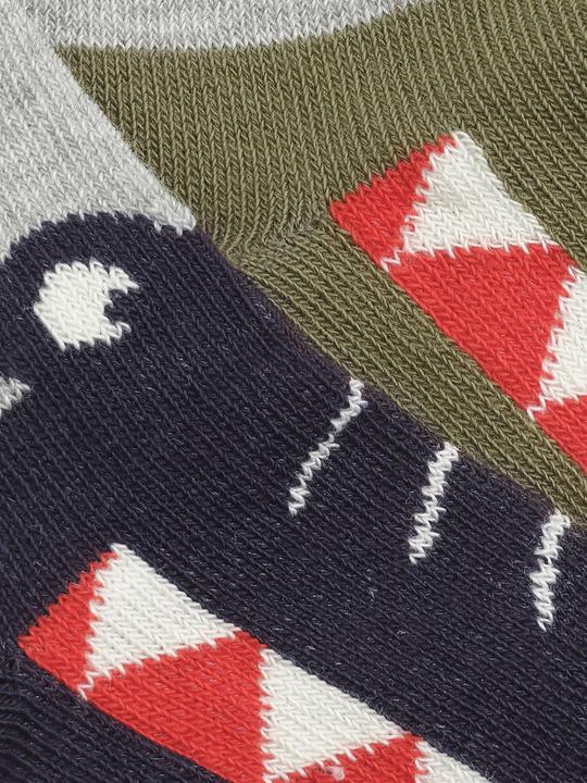 Immagine prodotto Minymo Socken mit 3D Effekt 2er Pack (Confezione da 2, 35 - 38)