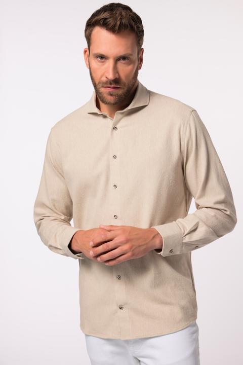 Image du produit JP1880 Chemise en flanelle JP 1880, manches longues, col requin, coupe Comfort Fit - jusqu'au 8 XL (XXL)