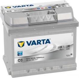 Actual product image Varta Silver Dynamic C6 (12 V, 52 Ah, 520 A)