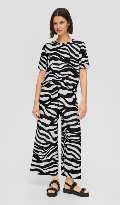 Actual product image S.Oliver Hose Jersey-Hose mit elastischem Bund (40)