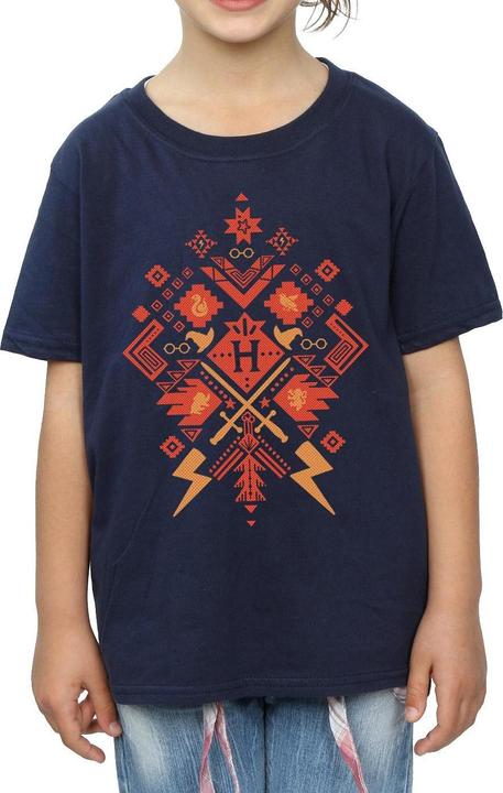 Produktbild Christmas Fair Isle TShirt Mädchen (140, 146)