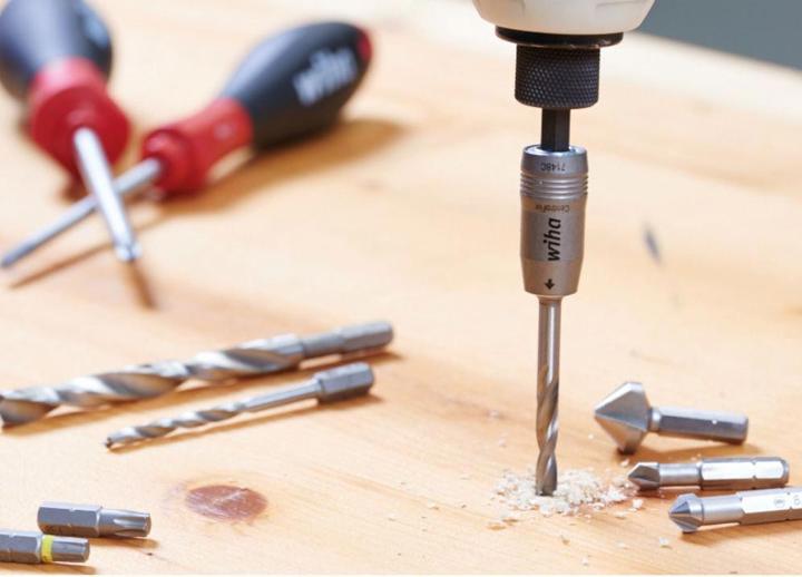 Actual product image Wiha CentroFix Force quick change (Hexagon with plus minus)