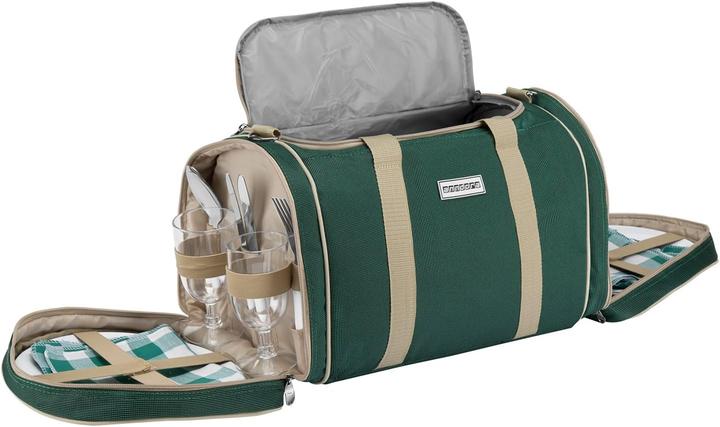 Actual product image Anndora Picknick-Set mit Kühltasche und Decke für 4 Personen