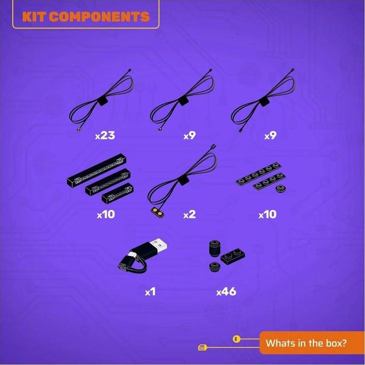 Immagine prodotto Light my bricks LMB 2.0 Kit di illuminazione a LED per LEGO® 10365 Nave pirata del Capitano Jack Sparrow