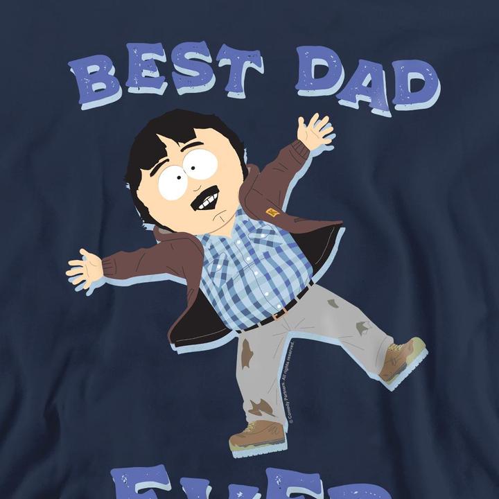 Actual product image Ubisoft Unisex Adult Best Dad Ever Randy Marsh Fathers Day Sweatshirt (S)