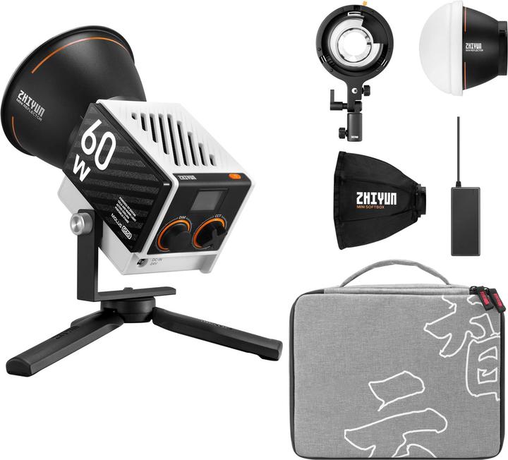 Actual product image Zhiyun Molus G60 Combo Black (Video light)