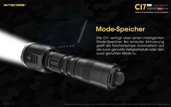 Actual product image Nitecore Chameleon CI7 (14.82 cm, 2500 lm)