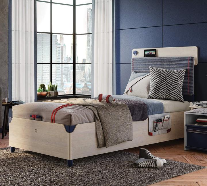 Image du produit Cilek Lit Trio Line avec espace de rangement 120x200cm (120 x 200 cm)
