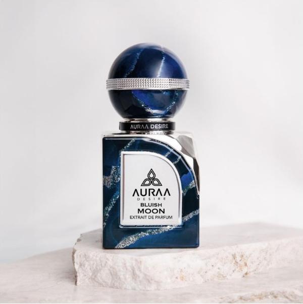 Produktbild Auraa Desire Bluish Moon Extrait de Parfum 100ml von Luxury Unisex Woody Oriental Fragrance with (Extrait De Parfum, 100 ml)