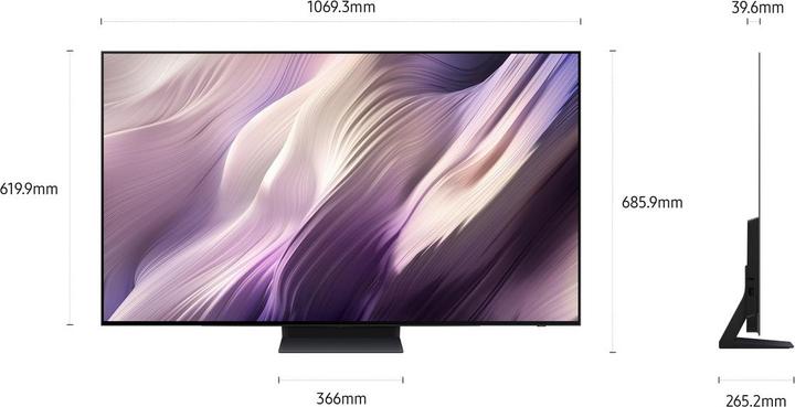 Actual product image Samsung QE48S95HAEXZU (48", S95H, OLED, 4K, 2026, CH)