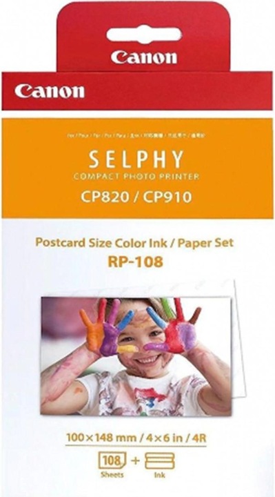 Actual product image Canon Rp-108 (120 g/m², 10 x 15 cm, 108 x)