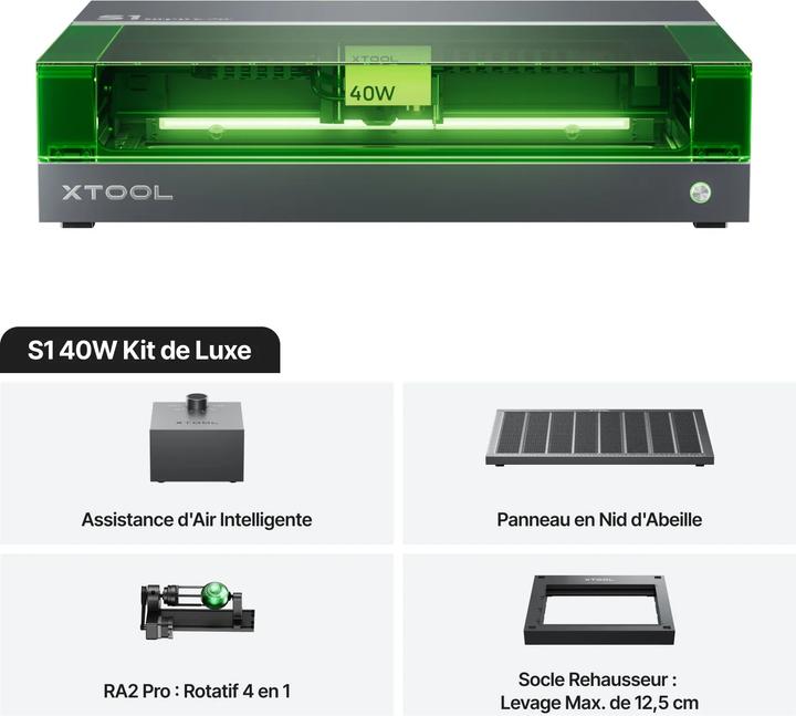 XTool S1 Deluxe Pack - 40W