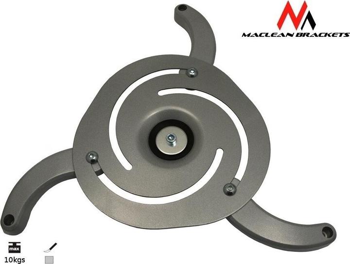 Image du produit Maclean MC-517 MC-517 Universal Ceiling Projektorius Screen Mount Bracket Tilt Adjustable (Plafond)