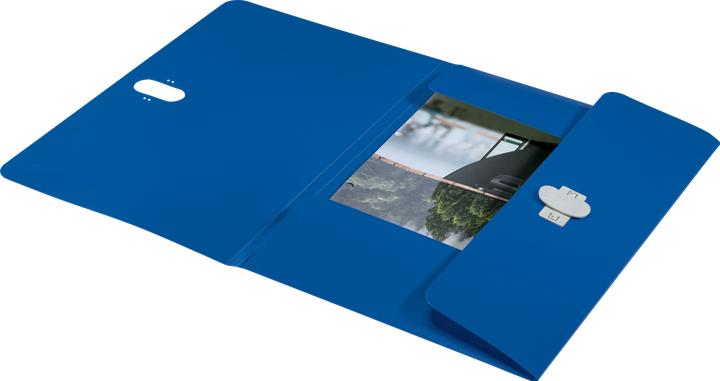 Produktbild Leitz Dokumentenmappe Recycle A4 Blau (A4, 1x)
