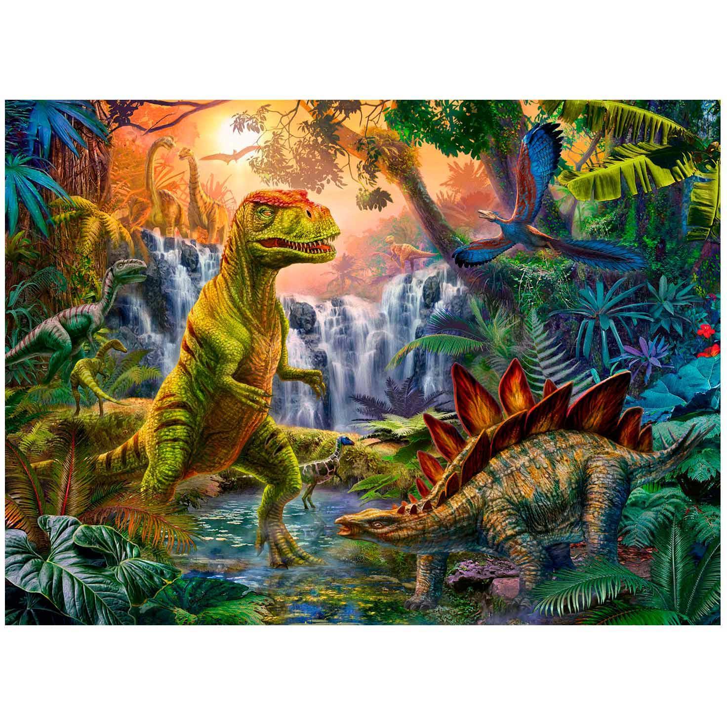 Thumbnail - Ravensburger Oasis of Dinosaurs Puzzle (100 Teile)